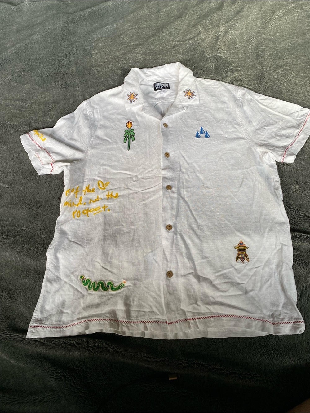 Billionaire Boys Club embroidered buttondown